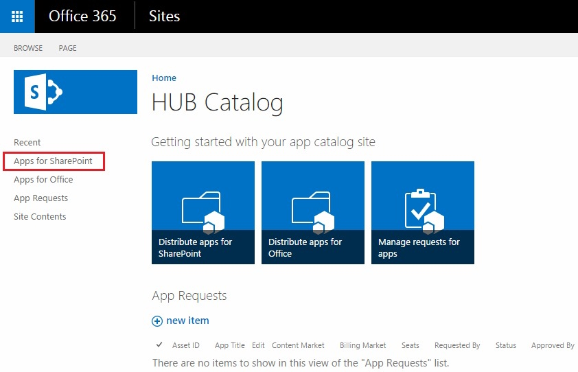 Apps for SharePoint